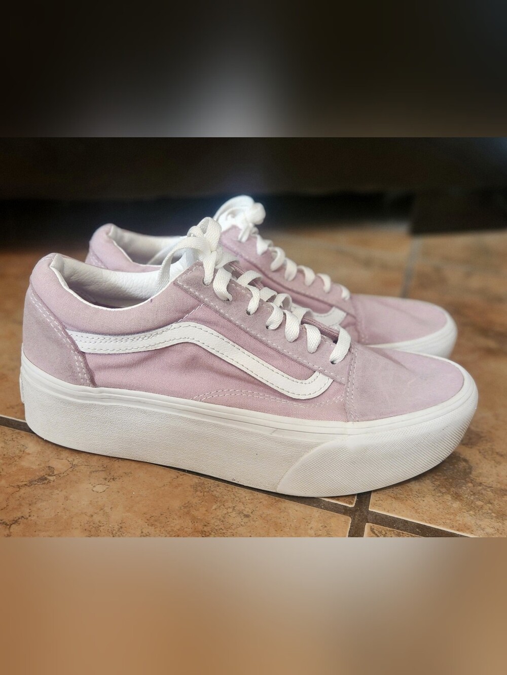 Vans Platform Old Skool Women's Sneakers - Picture 2 of 7